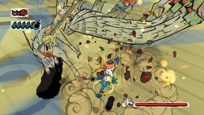 What is the artwork used in Okami called?